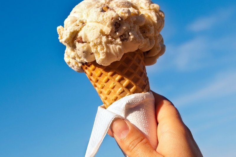 italienisches Gelato 